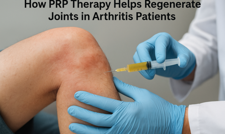 PRP therapy for arthritis