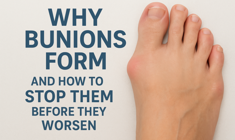 Why Bunions Form and How to Stop Them Before They Worsen