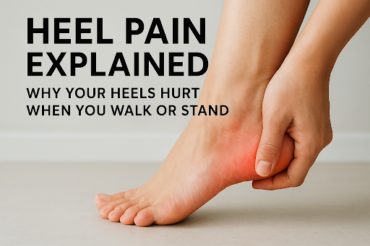 Heel Pain Explained: Why Your Heels Hurt While Walking