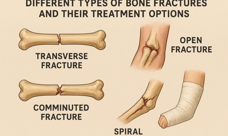 Types of bone fractures and treatment options
